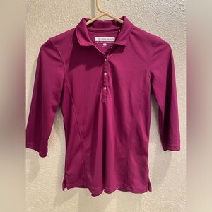 Pebble Beach Magenta Polo Shirt
